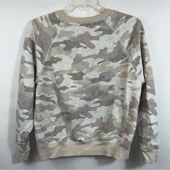 Old Navy Cream Camo Sweater 0473 - Picture 2 of 6